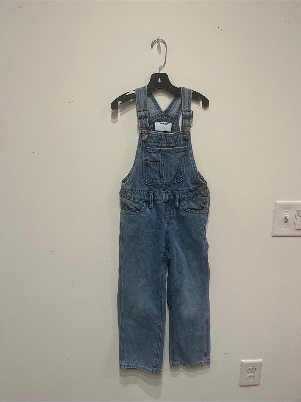 Old Navy Light Blue Denim Kids Overalls